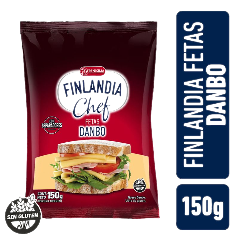 Queso Danbo Feteado Finlandia Chef 150 G