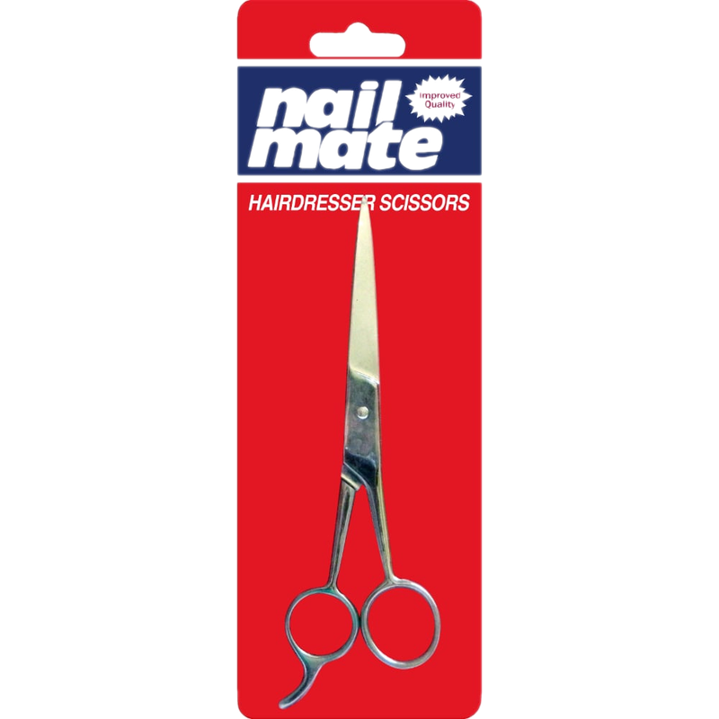 Tijera De Peluquero 6" Nail Mate Con Descanso