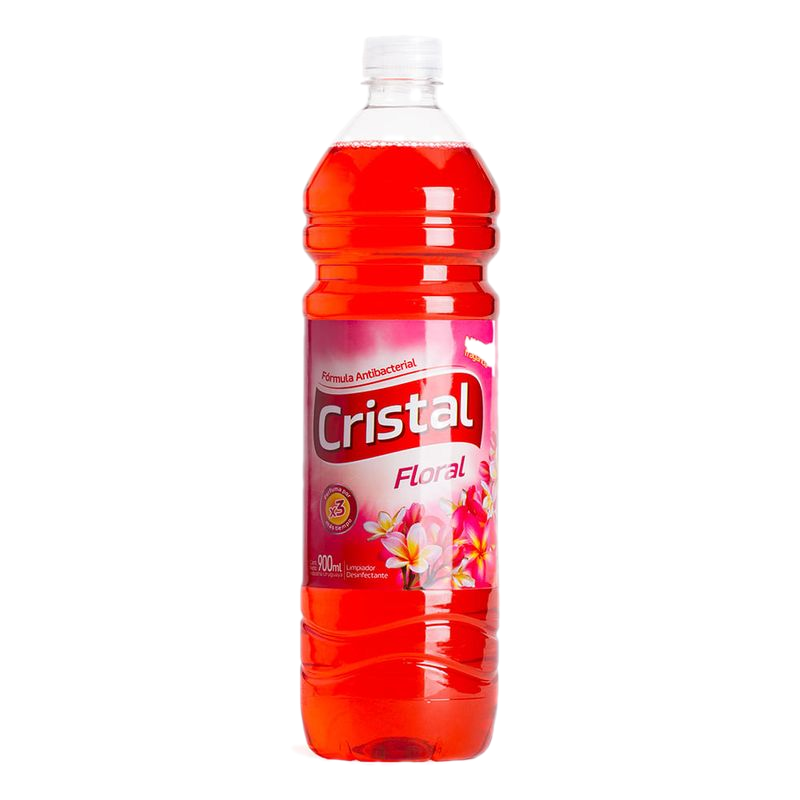 Limpiador Líquido Cristal Floral 900 Ml