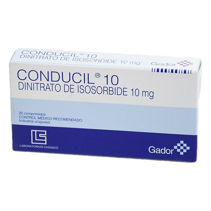 Conducil 10 Mg X 20 Comprimidos