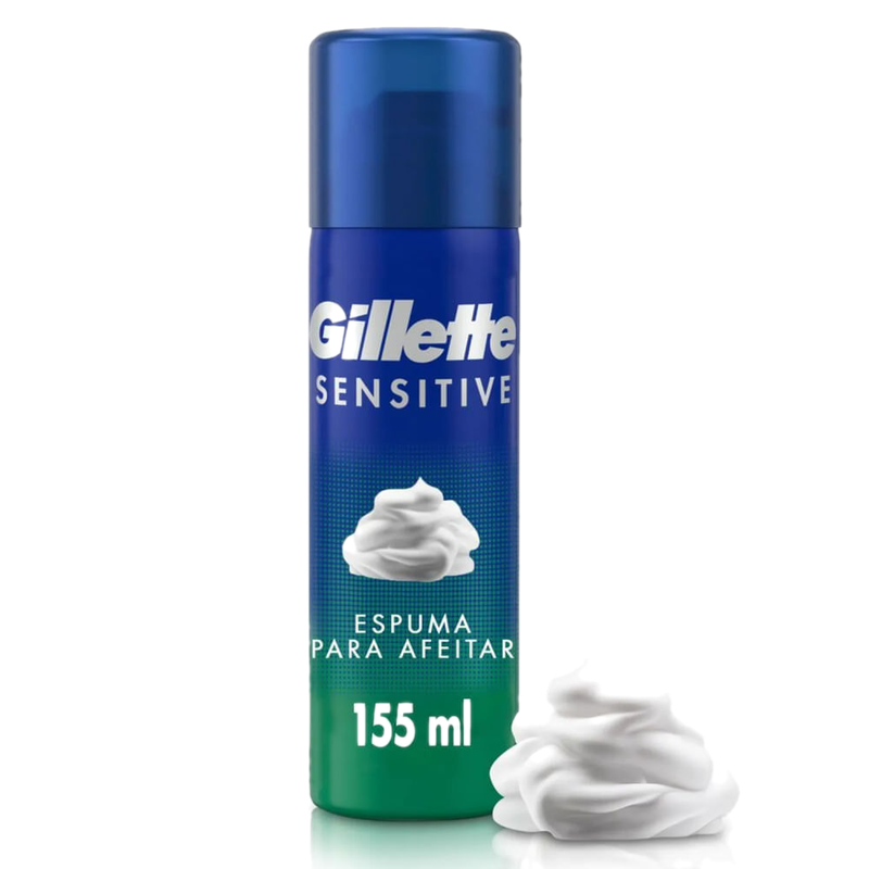 Espuma Afeitar Gillette Prestobarba Piel Sensible 150 G