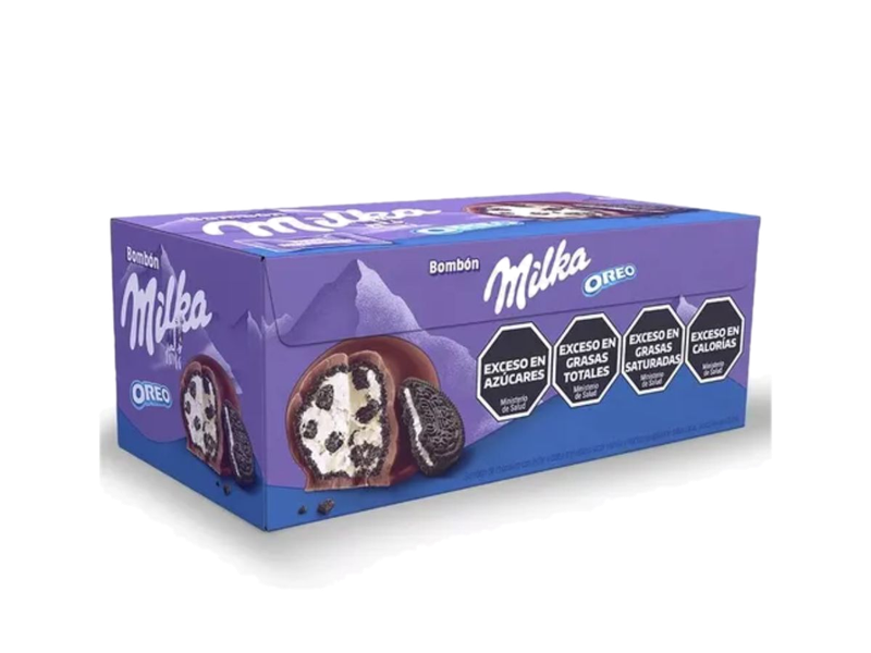 Bombonera Milka Oreo 11 Unidades 19 G