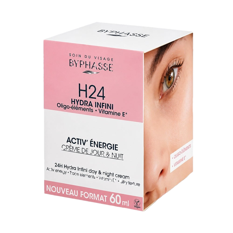 Crema Byphasse Hydra Infini H24 Día Y Noche 60 Ml