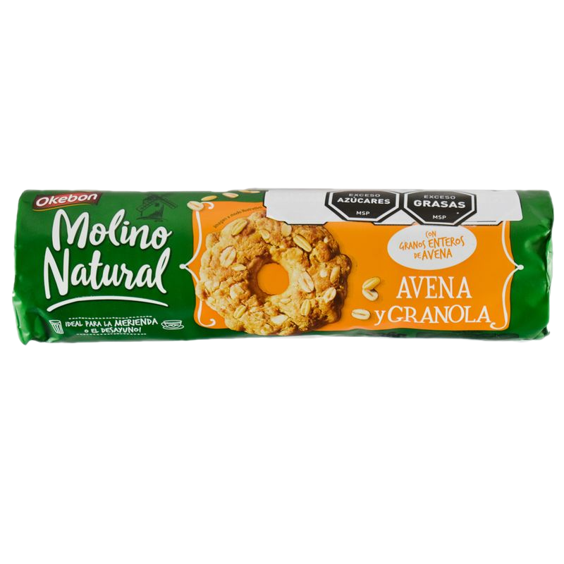 Galletitas Avena Y Granola Okebon Molino 236 G