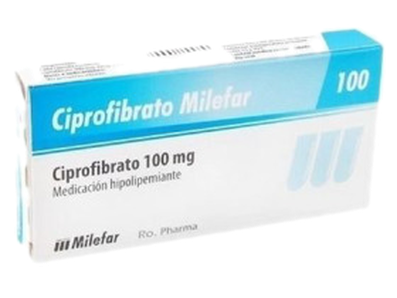 Ciprofibrato Milefar 100 Mg [30 Cap.]