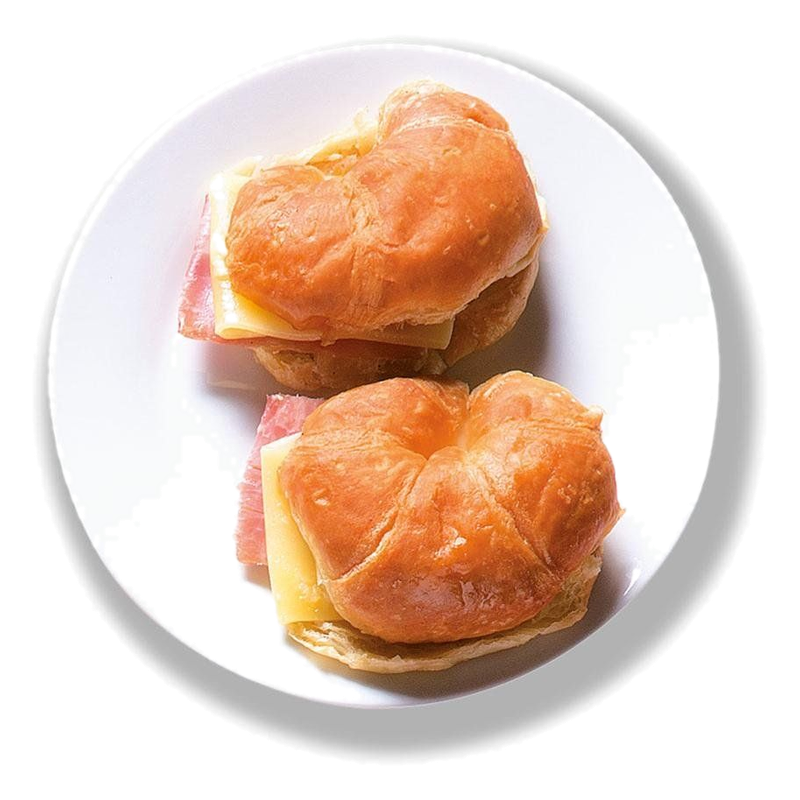Medialuna Mini Rellena De Jamón Y Queso Tienda Inglesa Por Unidad