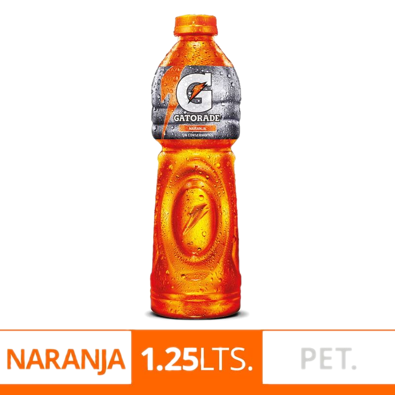 Bebida Gatorade Naranja 1.25 L