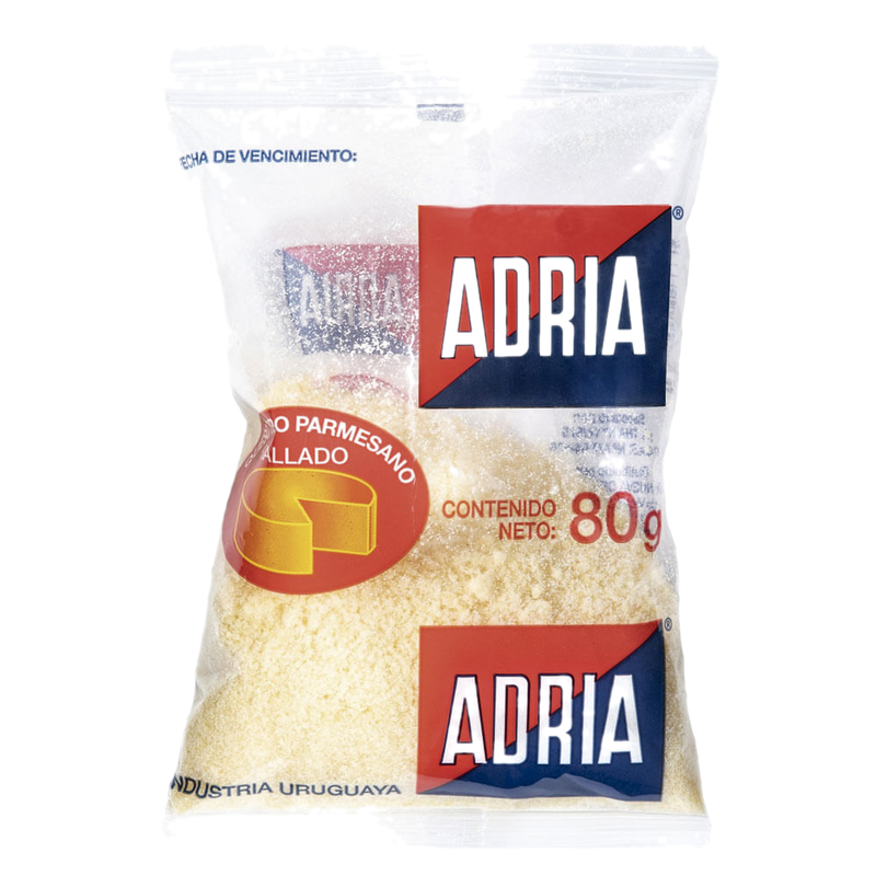 Queso Rallado Fino Adria 80 G