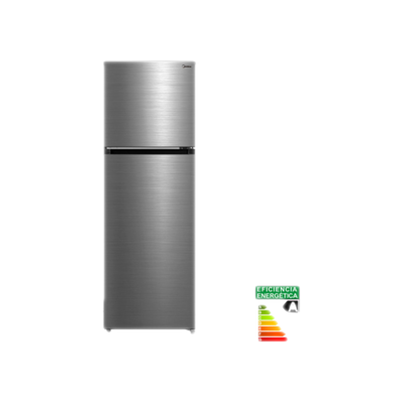 Refrigerador Midea 281 L Frío Seco Clase A Inox Inverter Mdrt385mtr46inv