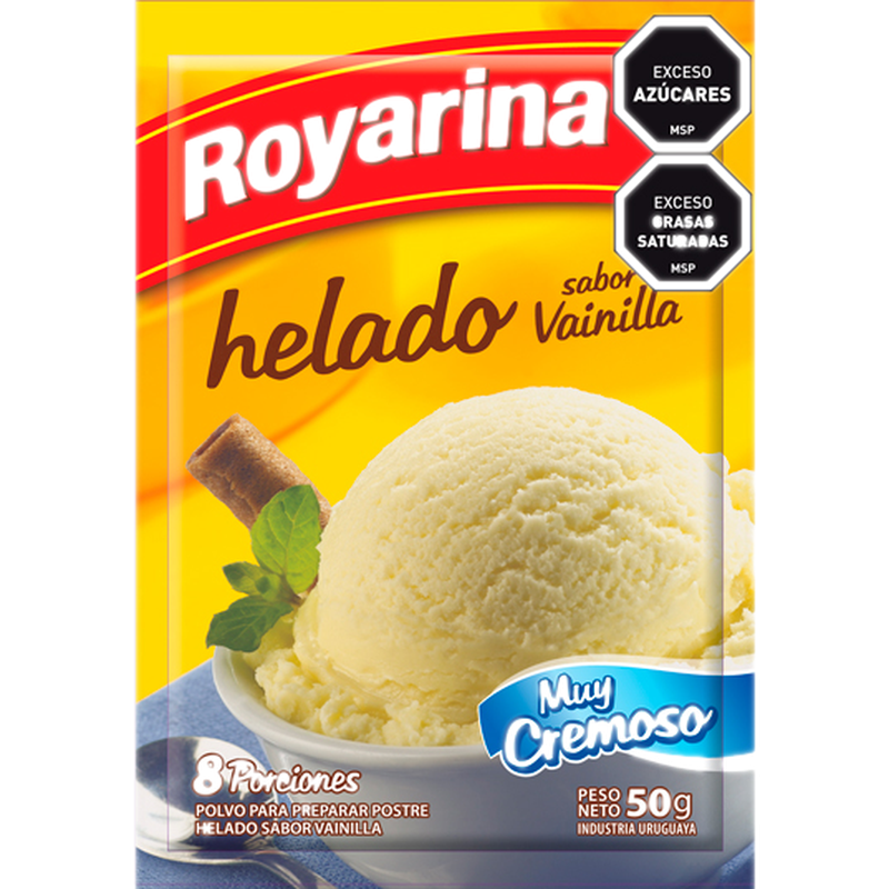 Postre Royarina De Vainilla Doble 54 G