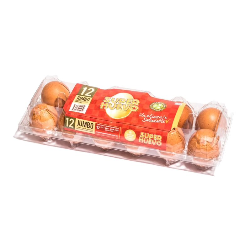 Super Huevo Jumbo 12 Unidades