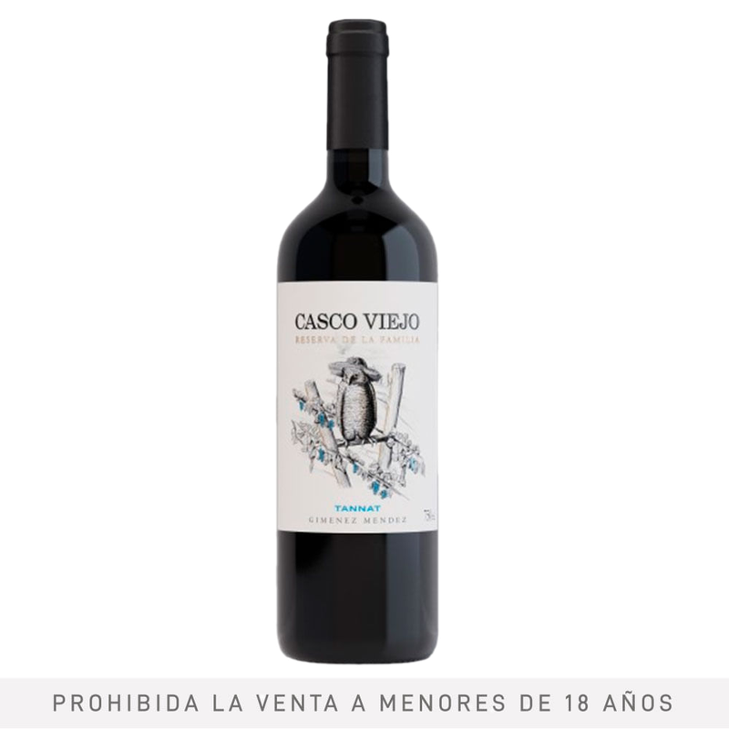 Vino Casco Viejo Reserva Tannat 750 Ml