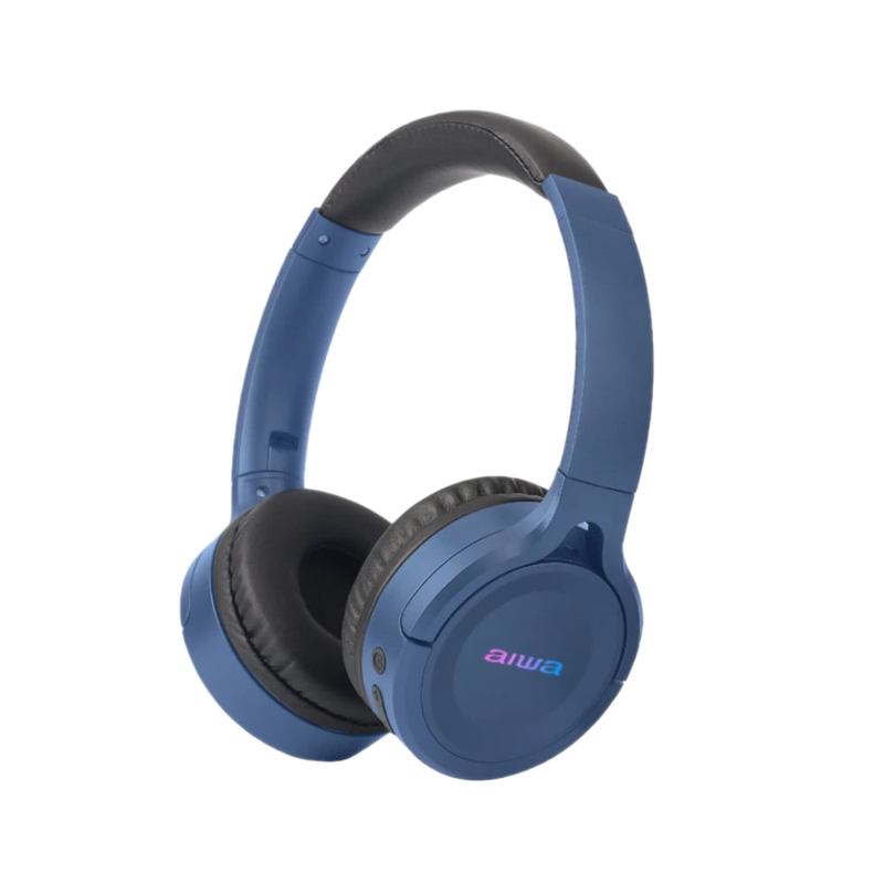 Auriculares Inalámbricos Aiwa Con Bluetooth Aw17 Azul