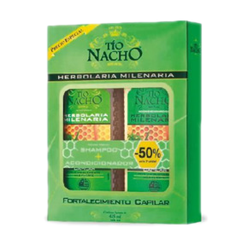 Tio Nacho Sh. Herbolaria Fortalecedor+aco Pack [415+415 Ml]