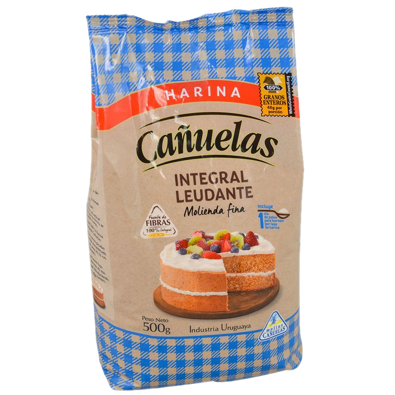Harina Integral Leudante Cañuelas 500 G