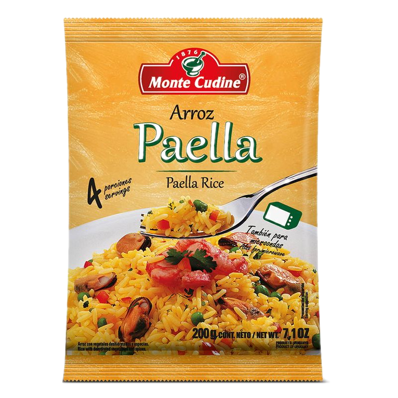 Arroz Paella Monte Cudine 200 G