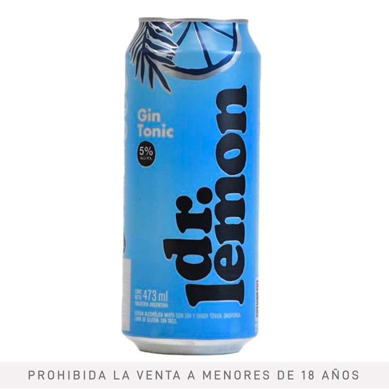 Gin Tonic Dr. Lemon 473 Ml