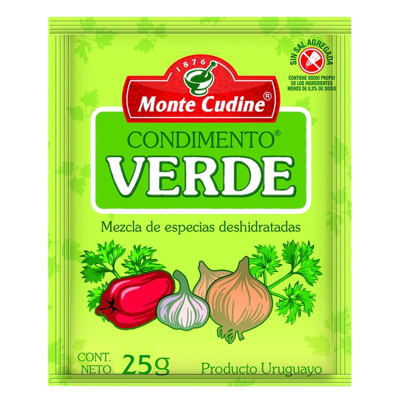 Condimento Verde Monte Cudine 25 G
