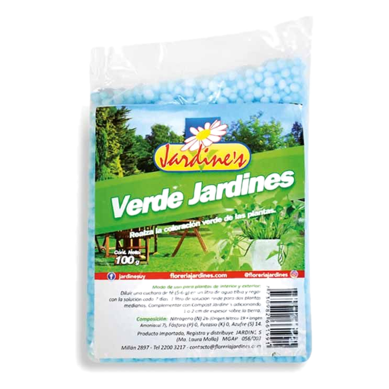 Fertilizante Verde Jardines 100 G