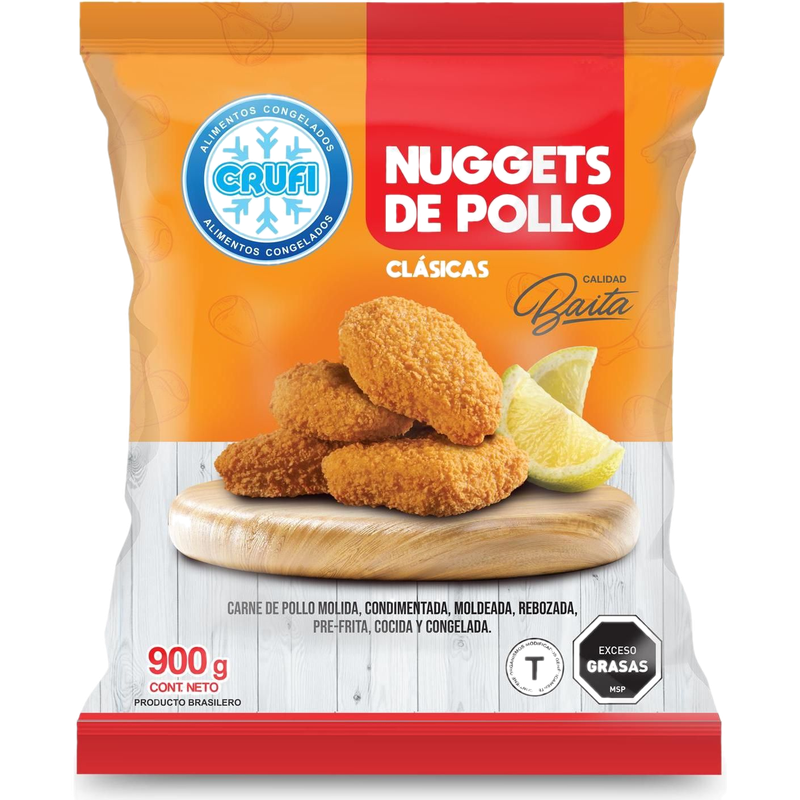 Nuggets De Pollo Crufi 900 G