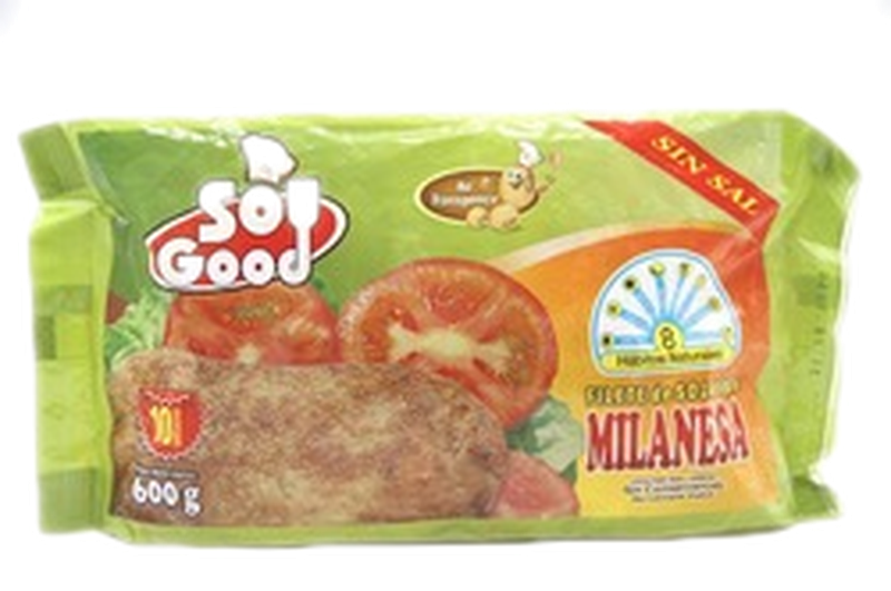 Milanesas De Soja S/sal 500 G.