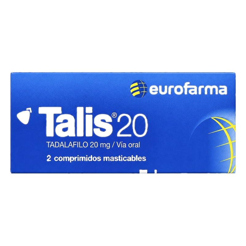 Talis 20 Mg X 2 Comprimidos