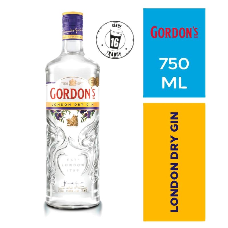 Gin Dry Gordon´s 750 Ml
