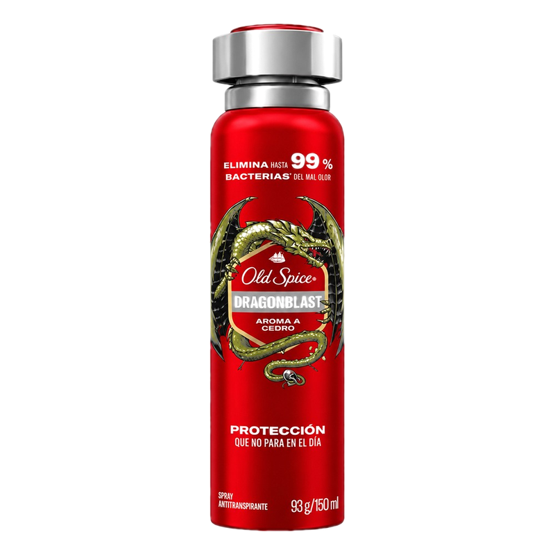 Desodorante Old Spice Body Antitranspirante Dragonblast 150 Ml