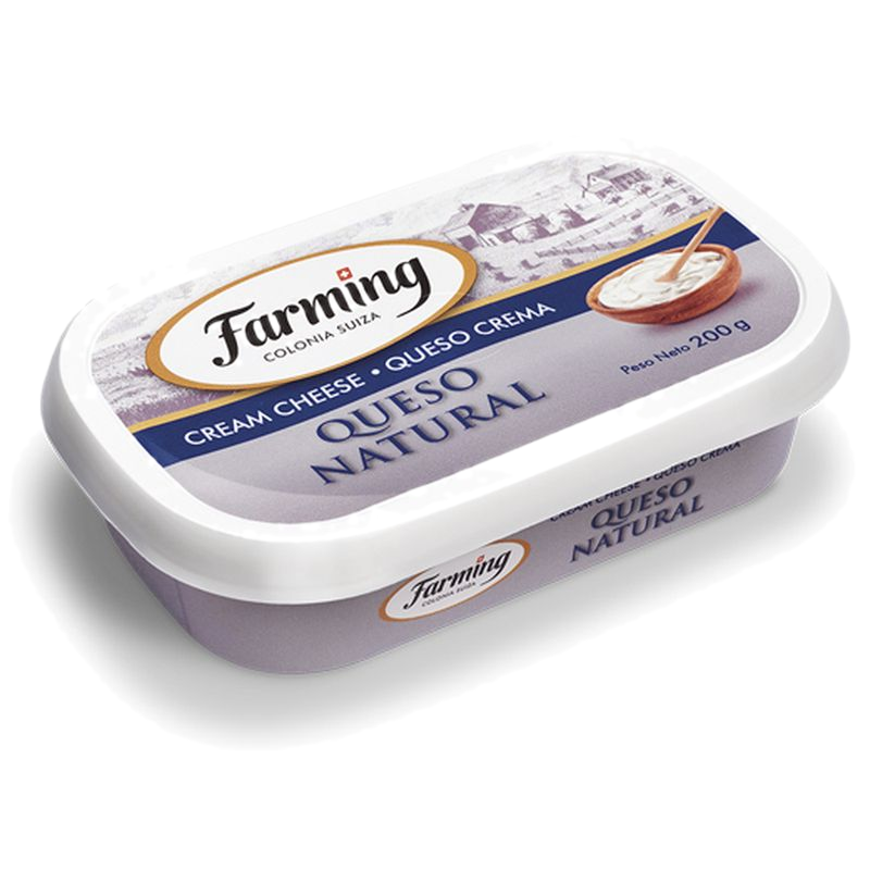 Queso Crema Farming Natural 200 Ml