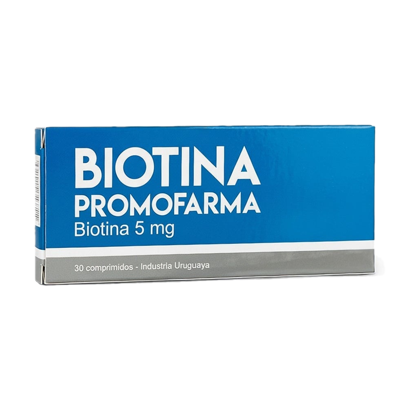 Biotina 5 Mg 30 Comprimidos