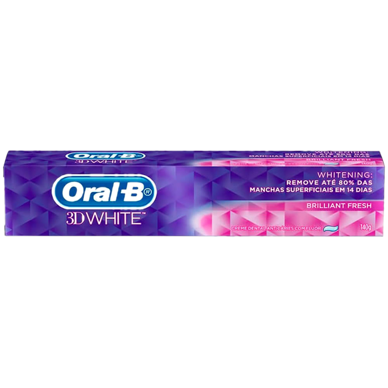 Crema Dental Oral-b 3d White Brilliant Fresh 140 G