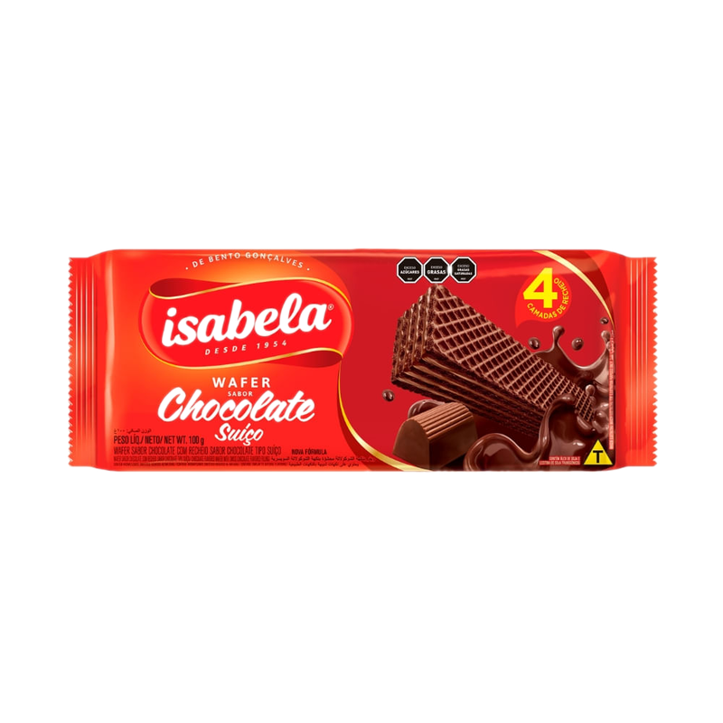Wafles Isabela 100 G Chocolate Suizo