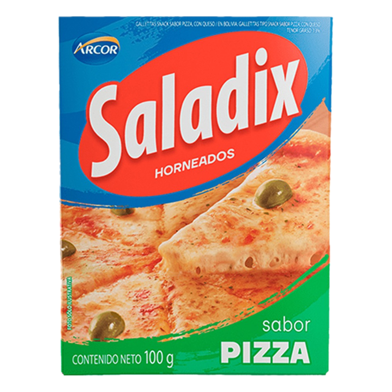 Galletitas Saladix Sabor Pizza Arcor 100 G