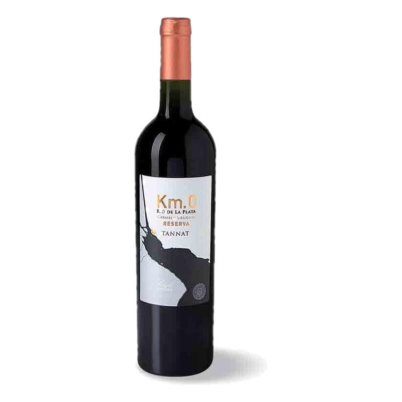 Vino Tinto Km 0 Tannat 750 Ml