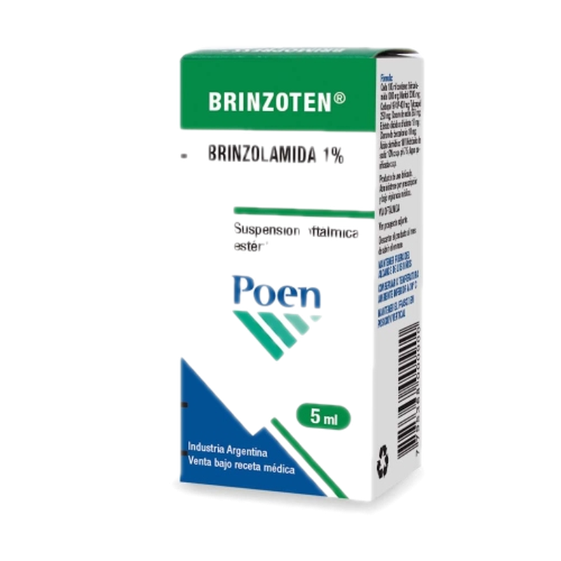 Brinzoten 1% Solución Oftálmica 5 Ml