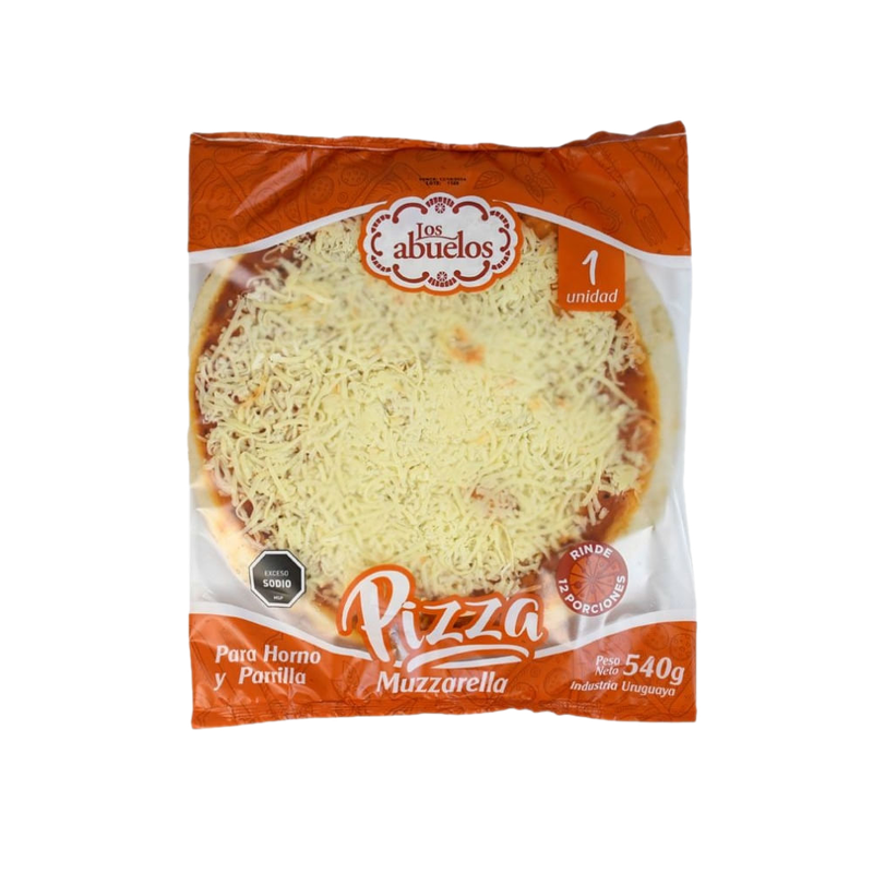 Pizza Con Muzzarella Los Abuelos 1 Unidad