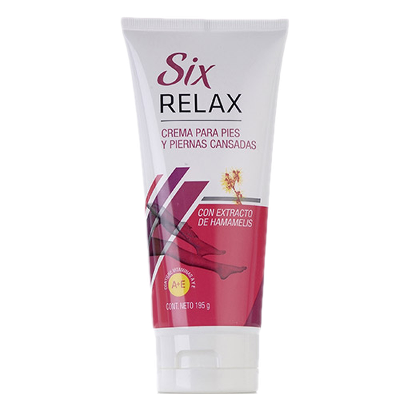 Crema Para Pies Y Piernas Cansadas Six 195 G
