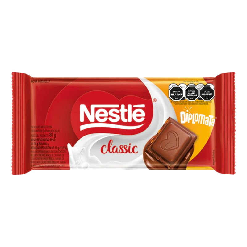 Chocolate Nestlé Diplomata 80 G