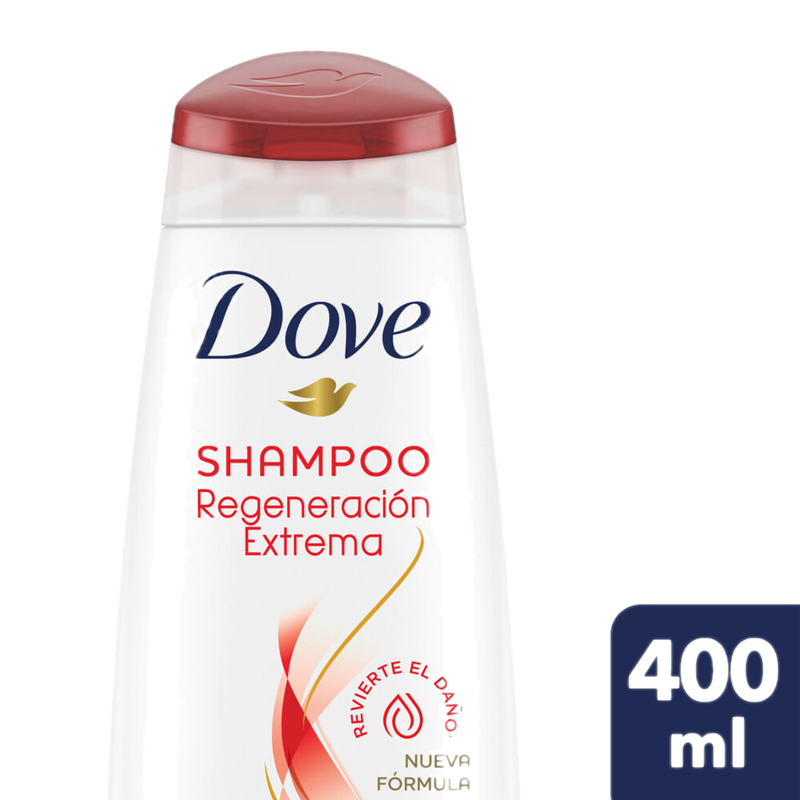 Shampoo Dove Nutritive Solutions Regeneración Extrema 400 Ml