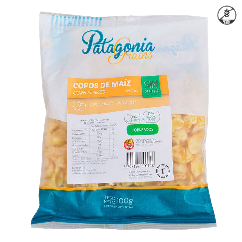 Copos De Maíz Patagonia Sin Gluten 100 G