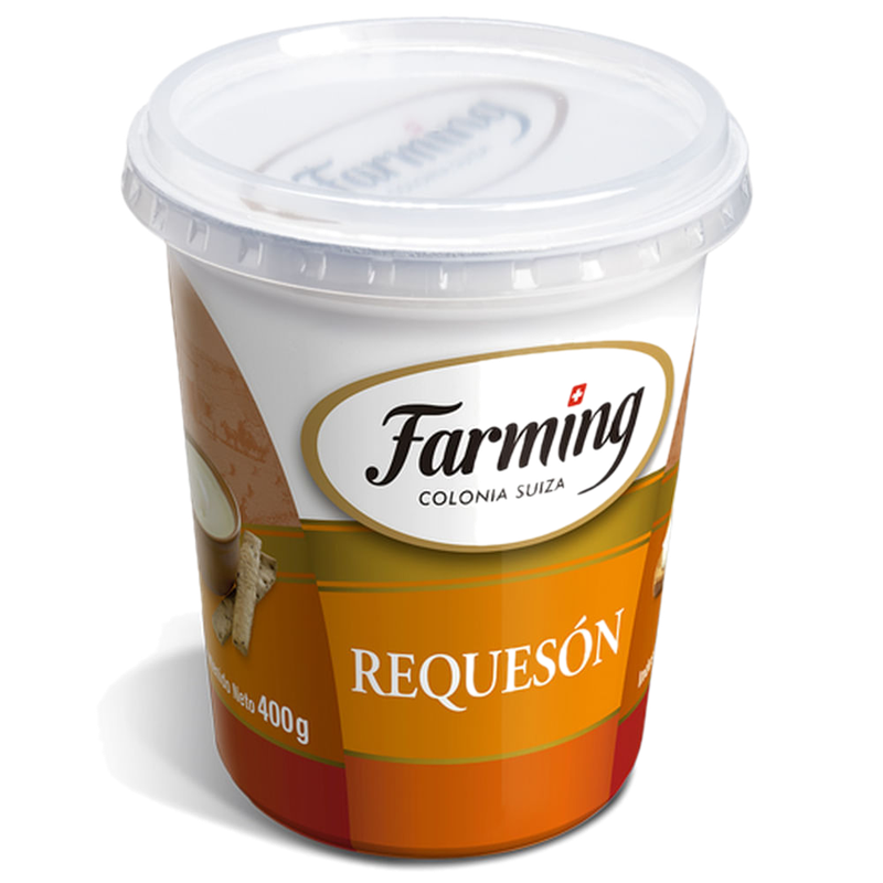 Queso Untable Requesón Farming 400 G