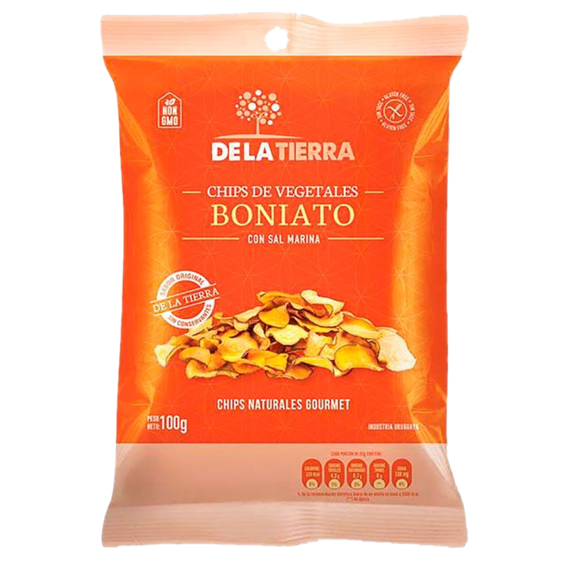 Boniatos De La Tierra Con Sal Marina 100 G