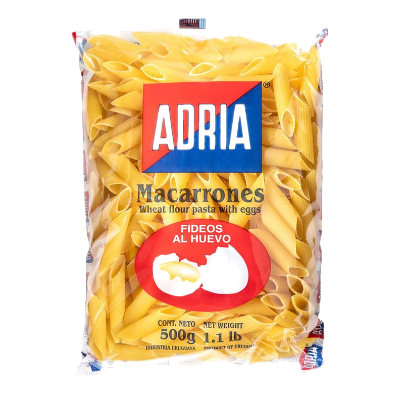 Fideos Al Huevo Adria Macarrones 500 G