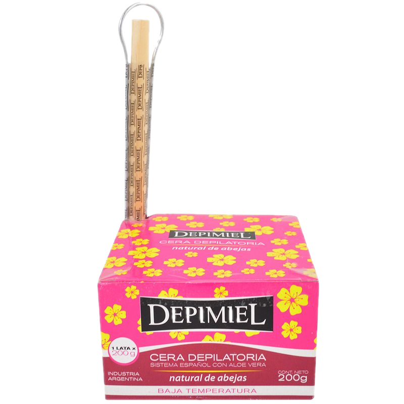 Cera Depilatoria Depimiel Natural De Abejas 200 G
