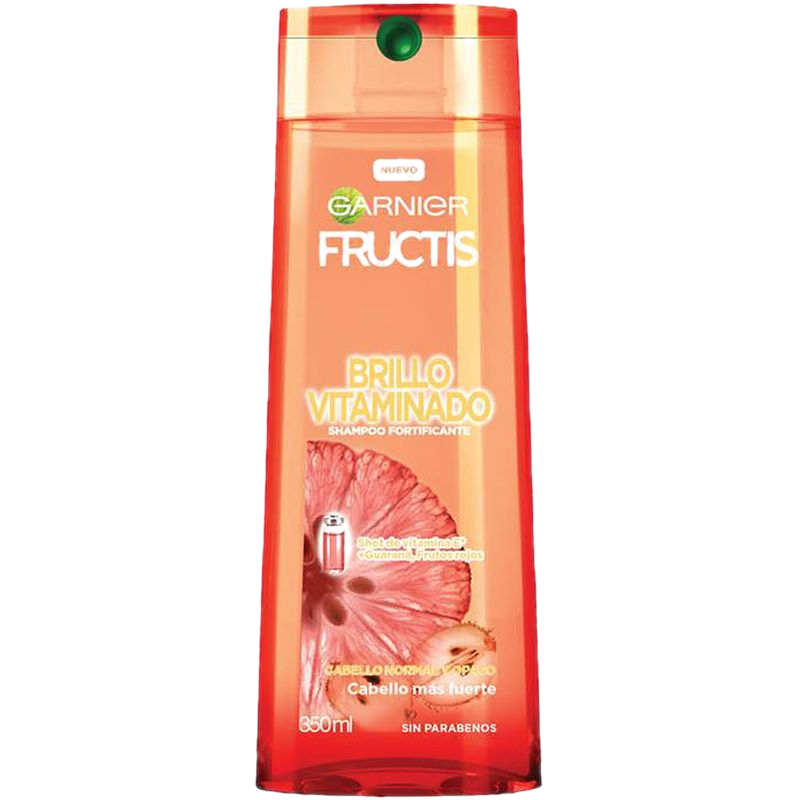 Shampoo Fructis Vitamina Brillo 350 Ml