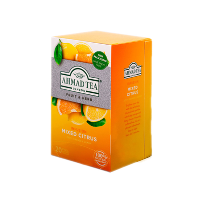Té Ahmad Tea Citrus X 20 Sobres