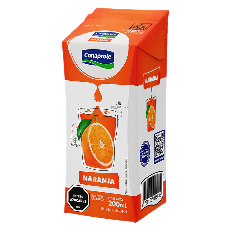 Jugo Conaprole Naranja 200 Ml