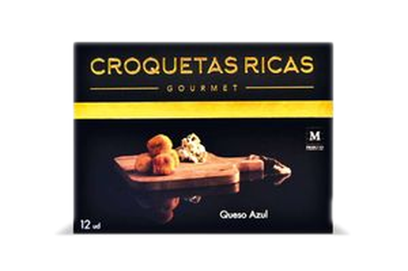 Croquetas Ricas Congeladas De Queso Azul 300 G