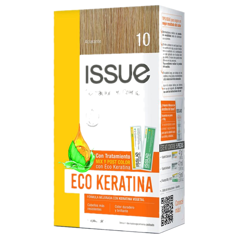 Coloración Issue Kit Keratina N° 10