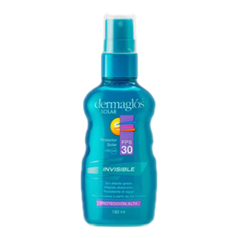 Dermaglos Solar 30 Resist Invisible Spray Natural 30 Fps [180 Ml]